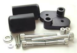 SBL Honda CBR 1000 RR 06-07 No Cut Black Frame Sliders